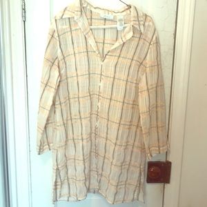Vintage JHcollectibles button-up shirt.